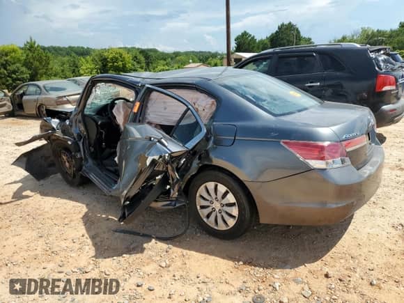 2011 Honda Accord LX с VIN 1HGCP2F35BA090217, выставлен на аукционе Copart как лот 65388415 с пробегом Не указан миль и Списание • Salvage title. История ставок и продаж доступна на DreamBid. Изображение 2.