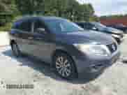 2014 Nissan Pathfinder Platinum Hybrid with VIN 5N1CR2MM7EC658332, listed as a Copart auction lot 71777405 with 159,998 mi miles and Clean title. Bid and sale history available at DreamBid. Image 4.