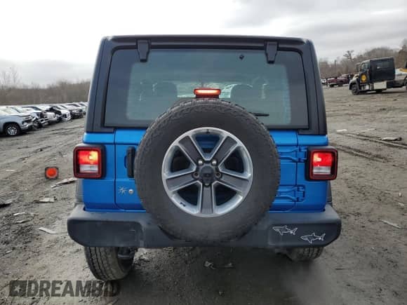 2021 Jeep Wrangler Sport S с VIN 1C4GJXAG2MW762104, выставлен на аукционе Copart как лот 46620845 с пробегом 56 799 миль миль и Списание • Salvage title. История ставок и продаж доступна на DreamBid. Изображение 6.