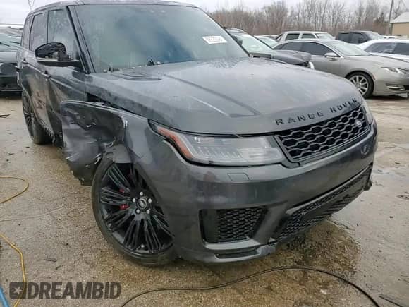 2022 Land Rover Range Rover Sport HSE Dynamic with VIN SALWR2SE8NA227614, listed as a Copart auction lot 86323094 with 87,526 mi miles and Salvage title. Bid and sale history available at DreamBid. Image 14.