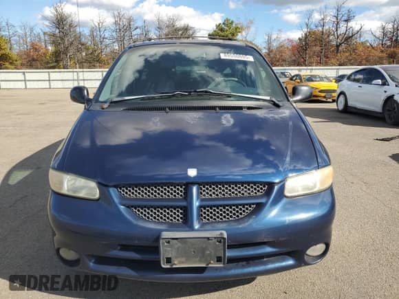 2000 Dodge Caravan SE with VIN 1B4GP44R3YB761354, listed as a Copart auction lot 89550805 with 89,858 mi miles and Clean title. Bid and sale history available at DreamBid. Image 5.