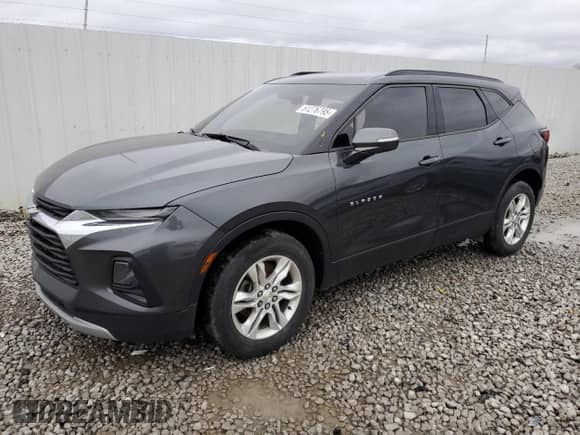 2020 Chevrolet Blazer LT with VIN 3GNKBCRS0LS606458, listed as a Copart auction lot 51276795 with 145,508 mi miles and Salvage title. Bid and sale history available at DreamBid. Image 1.