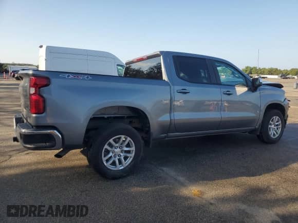 2022 Chevrolet Silverado 1500 LT с VIN 3GCPYJEKXNG114839, выставлен на аукционе Copart как лот 71316995 с пробегом 47 470 миль миль и Списание • Salvage title. История ставок и продаж доступна на DreamBid. Изображение 3.