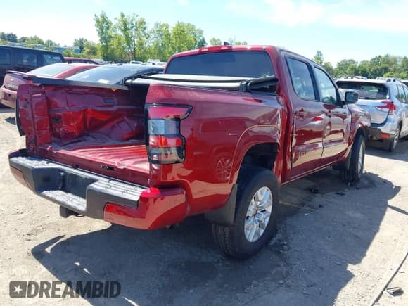 2022 Nissan Frontier SV with VIN 1N6ED1EK8NN657193, listed as a IAAI auction lot 43097280 with 84,738 mi miles and . Bid and sale history available at DreamBid. Image 4.