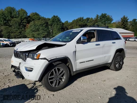 2019 Jeep Grand Cherokee Limited with VIN 1C4RJFBG5KC612567, listed as a Copart auction lot 84717425 with 77,834 mi miles and Salvage title. Bid and sale history available at DreamBid. Image 1.