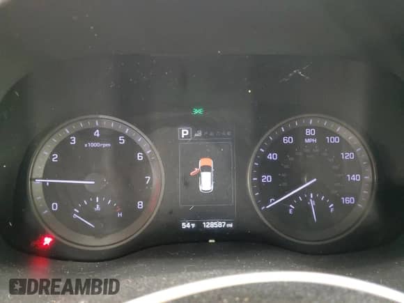 2018 Hyundai Tucson Limited with VIN KM8J3CA23JU813304, listed as a Copart auction lot 86651605 with 128,587 mi miles and Salvage title. Bid and sale history available at DreamBid. Image 9.