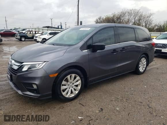 2018 Honda Odyssey LX with VIN 5FNRL6H20JB100612, listed as a Copart auction lot 51420335 with Not provided miles and Salvage title. Bid and sale history available at DreamBid. Image 1.