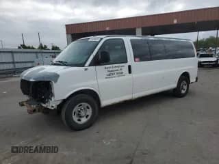 2012 Chevrolet Express Passenger 1LT с VIN 1GAZG1FA7C1125691, выставлен на аукционе Copart как лот 72529024 с пробегом 256 684 миль миль и Списание • Salvage title. История ставок и продаж доступна на DreamBid. Изображение 1.