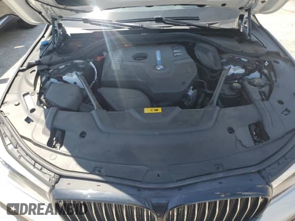 2017 BMW 7 Series 740e xDrive with VIN WBA7J2C34HG497678, listed as a Copart auction lot 55715124 with 40,852 mi miles and . Bid and sale history available at DreamBid. Image 11.