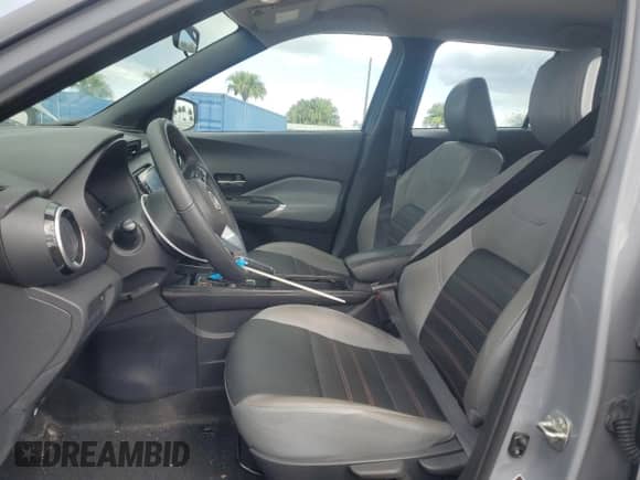 2023 Nissan Kicks SR with VIN 3N1CP5DV9PL573684, listed as a Copart auction lot 84433125 with 57,479 mi miles and Non repairable. Bid and sale history available at DreamBid. Image 7.
