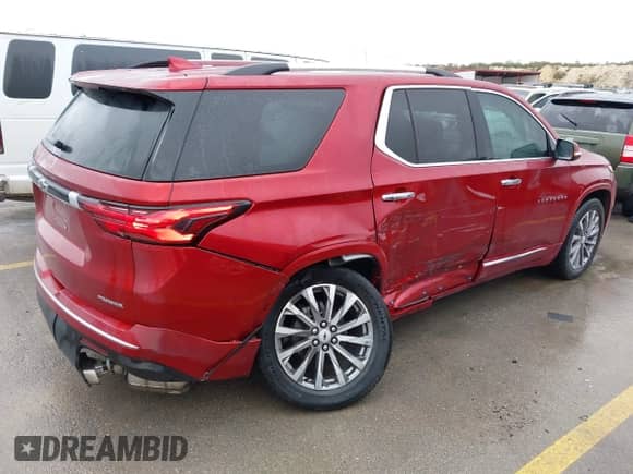 2023 Chevrolet Traverse Premier с VIN 1GNERKKW2PJ106602, выставлен на аукционе IAAI как лот 41890535 с пробегом 34 650 миль миль и . История ставок и продаж доступна на DreamBid. Изображение 4.