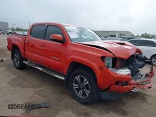 2018 Toyota Tacoma SR5 with VIN 3TMAZ5CN2JM076140, listed as a IAAI auction lot 41913486 with 142,212 mi miles and . Bid and sale history available at DreamBid. Image 1.
