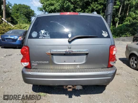 2006 Dodge Durango SLT with VIN 1D4HB48N96F183623, listed as a Copart auction lot 69988635 with 180,825 mi miles and Salvage title. Bid and sale history available at DreamBid. Image 6.