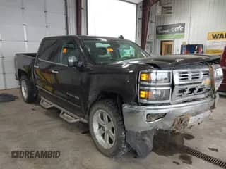 2015 Chevrolet Silverado 1500 LTZ with VIN 3GCUKSEJ0FG393463, listed as a IAAI auction lot 42634680 with 33,011 mi miles and . Bid and sale history available at DreamBid. Image 1.