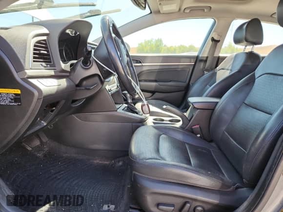 2017 Hyundai Elantra Limited with VIN KMHD84LF0HU066324, listed as a Copart auction lot 80102695 with 78,534 mi miles and Salvage title. Bid and sale history available at DreamBid. Image 7.
