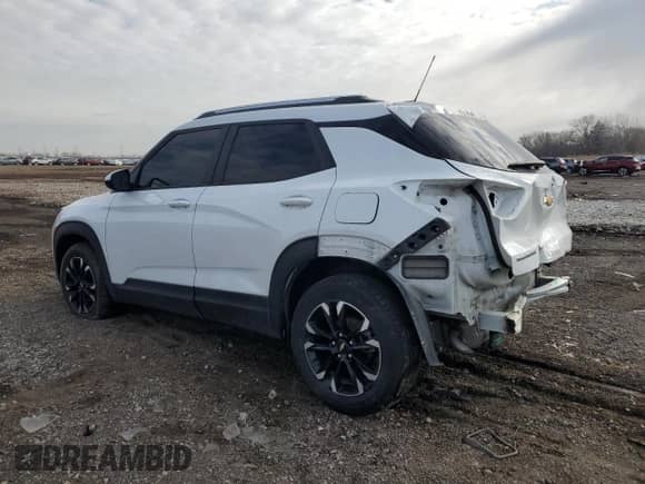 2023 Chevrolet TrailBlazer LT z VIN KL79MPSL4PB085593, wystawiony jako Copart lot #50075615 z przebiegiem 50 916 mil mil oraz Szkoda całkowita • Salvage title. Historia ofert i sprzedaży dostępna na DreamBid. Obrazek 2.