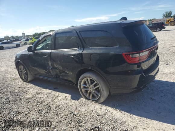2021 Dodge Durango GT Plus with VIN 1C4RDHDG6MC608255, listed as a Copart auction lot 68942525 with 111,319 mi miles and Non repairable. Bid and sale history available at DreamBid. Image 2.