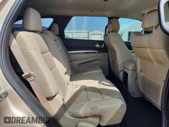 2014 Dodge Durango SXT with VIN 1C4RDHAG2EC405384, listed as a Copart auction lot 80491295 with Not provided miles and Salvage title. Bid and sale history available at DreamBid. Image 11.