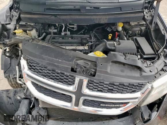2017 Dodge Journey SXT with VIN 3C4PDCBB8HT677007, listed as a Copart auction lot 66101285 with 117,202 mi miles and Salvage title. Bid and sale history available at DreamBid. Image 12.