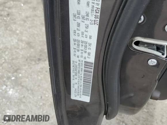 2015 Dodge Journey Crossroad with VIN 3C4PDDGG4FT655691, listed as a Copart auction lot 81893885 with 69,952 mi miles and Salvage title. Bid and sale history available at DreamBid. Image 13.