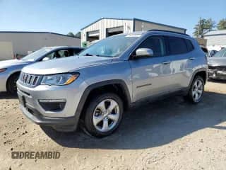 2021 Jeep Compass Latitude with VIN 3C4NJDBB5MT509714, listed as a Copart auction lot 85109295 with 117,532 mi miles and Clean title. Bid and sale history available at DreamBid. Image 1.