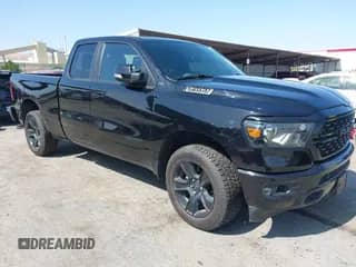 2022 Ram 1500 Big Horn with VIN 1C6SRFBT4NN326944, listed as a IAAI auction lot 42316631 with 43,089 mi miles and . Bid and sale history available at DreamBid. Image 1.