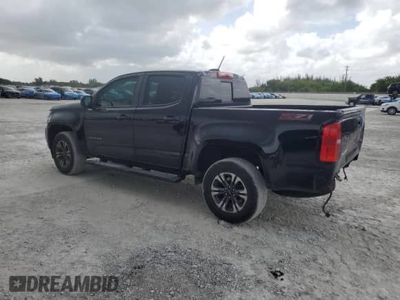 2022 Chevrolet Colorado 2WD Z71 with VIN 1GCGSDEN3N1218052, listed as a Copart auction lot 60469945 with 63,674 mi miles and Salvage title. Bid and sale history available at DreamBid. Image 2.