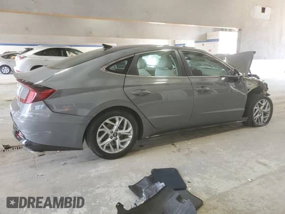 2023 Hyundai Sonata SEL with VIN KMHL14JAXPA251424, listed as a Copart auction lot 60045715 with 51,324 mi miles and Salvage title. Bid and sale history available at DreamBid. Image 3.