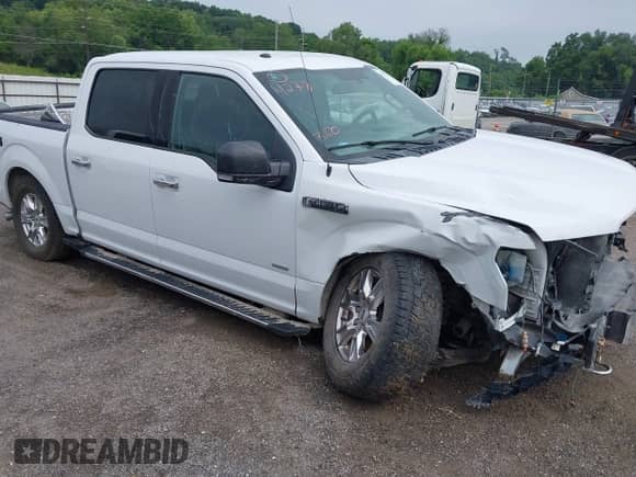 2017 Ford F-150 XL with VIN 1FTEW1EP9HKD23558, listed as a IAAI auction lot 42782312 with 176,211 mi miles and . Bid and sale history available at DreamBid. Image 1.