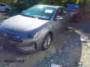 2020 Hyundai Elantra Value Edition with VIN KMHD84LF5LU106907, listed as a IAAI auction lot 43414995 with 43,945 mi miles and . Bid and sale history available at DreamBid. Image 2.