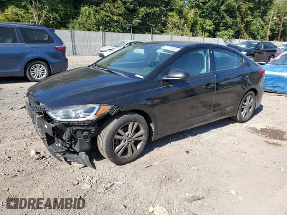 2018 Hyundai Elantra SEL с VIN KMHD84LF2JU586109, выставлен на аукционе Copart как лот 81219105 с пробегом 157 981 миль миль и Списание • Salvage title. История ставок и продаж доступна на DreamBid. Изображение 1.