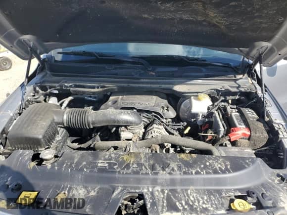 2021 Ram 1500 Big Horn z VIN 1C6SRFBT1MN722800, wystawiony jako Copart lot #81440925 z przebiegiem 22 863 mil mil oraz Szkoda całkowita • Salvage title. Historia ofert i sprzedaży dostępna na DreamBid. Obrazek 11.