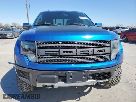 2014 Ford F-150 SVT Raptor with VIN 1FTFW1R62EFB99837, listed as a Copart auction lot 49648185 with 120,883 mi miles and Salvage title. Bid and sale history available at DreamBid. Image 5.