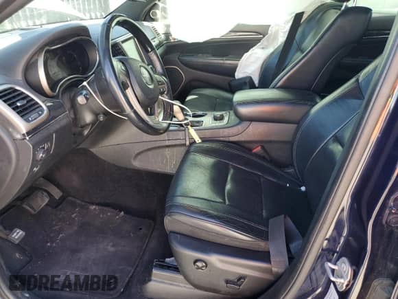 2016 Jeep Grand Cherokee Overland with VIN 1C4RJFCG2GC350920, listed as a Copart auction lot 80224945 with 141,409 mi miles and Salvage title. Bid and sale history available at DreamBid. Image 7.