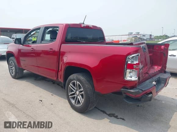 2021 Chevrolet Colorado 2WD Work Truck z VIN 1GCGSBEA7M1284491, wystawiony jako IAAI lot #42391941 z przebiegiem 41 596 mil mil oraz . Historia ofert i sprzedaży dostępna na DreamBid. Obrazek 3.