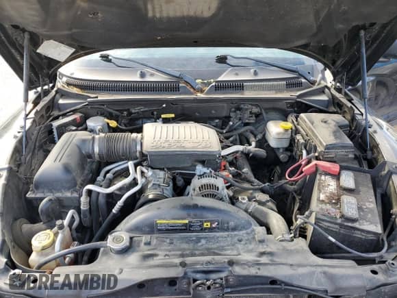 2005 Dodge Dakota Laramie z VIN 1D7HW58N35S193146, wystawiony jako Copart lot #83964685 z przebiegiem 159 839 mil mil oraz Szkoda całkowita • Salvage title. Historia ofert i sprzedaży dostępna na DreamBid. Obrazek 11.