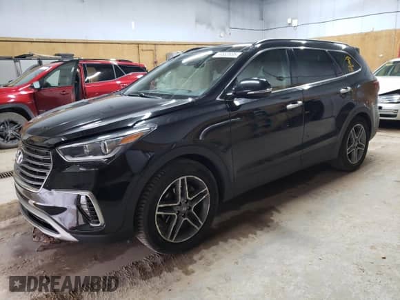 2017 Hyundai Santa Fe SE Ultimate z VIN KM8SRDHF9HU168363, wystawiony jako Copart lot #89683935 z przebiegiem 69 850 mil mil oraz Czysty tytuł • Clean title. Historia ofert i sprzedaży dostępna na DreamBid. Obrazek 1.