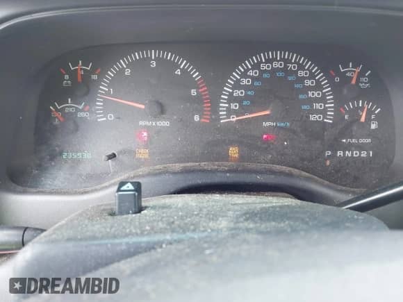 1999 Dodge Durango with VIN 1B4HS28Z2XF642378, listed as a IAAI auction lot 42531868 with 235,938 mi miles and . Bid and sale history available at DreamBid. Image 7.