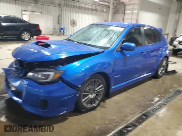 2013 Subaru WRX WRX with VIN JF1GR7E65DG817994, listed as a Copart auction lot 81598665 with 131,706 mi miles and Salvage title. Bid and sale history available at DreamBid. Image 1.