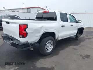 2024 Chevrolet Colorado 2WD Work Truck with VIN 1GCGSBEC5R1169087, listed as a IAAI auction lot 43148443 with 13,965 mi miles and . Bid and sale history available at DreamBid. Image 4.