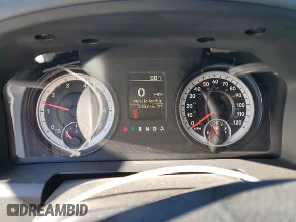 2014 Ram 1500 Tradesman with VIN 1C6RR7FG7ES304620, listed as a Copart auction lot 53368245 with 215,716 mi miles and Salvage title. Bid and sale history available at DreamBid. Image 9.