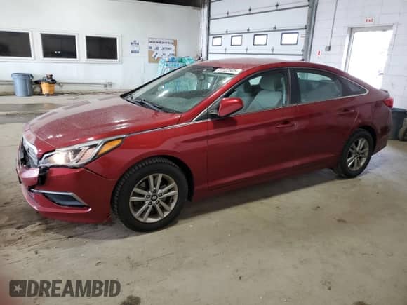 2016 Hyundai Sonata SE with VIN 5NPE24AF4GH339979, listed as a Copart auction lot 71122505 with 152,730 mi miles and Salvage title. Bid and sale history available at DreamBid. Image 1.