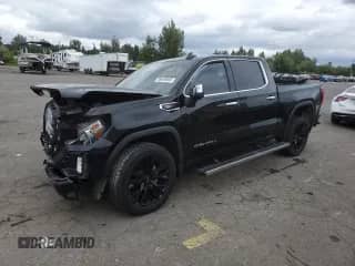 2021 GMC Sierra 1500 Denali z VIN 1GTU9FET7MZ242329, wystawiony jako Copart lot #59639865 z przebiegiem Nie podano mil oraz Szkoda całkowita • Salvage title. Historia ofert i sprzedaży dostępna na DreamBid. Obrazek 1.