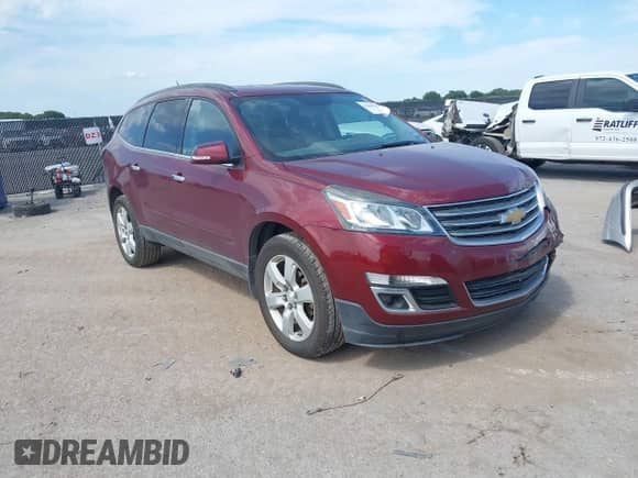2016 Chevrolet Traverse LT с VIN 1GNKRGKD7GJ195582, выставлен на аукционе IAAI как лот 42809215 с пробегом 56 823 миль миль и . История ставок и продаж доступна на DreamBid. Изображение 1.