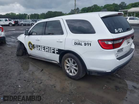 2020 Dodge Durango Pursuit with VIN 1C4SDJFT4LC301863, listed as a IAAI auction lot 42113324 with 85,298 mi miles and . Bid and sale history available at DreamBid. Image 3.