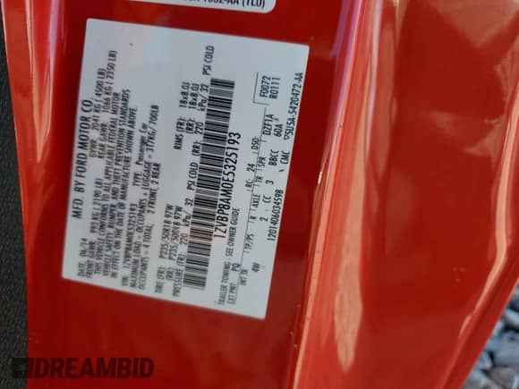 2014 Ford Mustang Premium с VIN 1ZVBP8AM0E5325193, выставлен на аукционе Copart как лот 82513965 с пробегом 63 224 миль миль и Списание • Salvage title. История ставок и продаж доступна на DreamBid. Изображение 13.