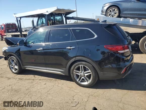 2017 Hyundai Santa Fe Limited Ultimate with VIN KM8SRDHF9HU204908, listed as a Copart auction lot 84879375 with 92,781 mi miles and Clean title. Bid and sale history available at DreamBid. Image 2.