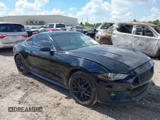 2019 Ford Mustang EcoBoost with VIN 1FA6P8TH4K5103536, listed as a IAAI auction lot 43379181 with Not provided miles and . Bid and sale history available at DreamBid. Image 1.