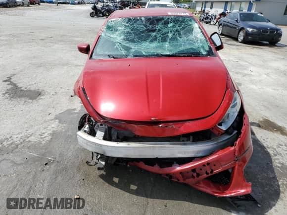 2016 Dodge Dart SXT Sport Blacktop with VIN 1C3CDFFA5GD819291, listed as a Copart auction lot 65528744 with 185,036 mi miles and Salvage title. Bid and sale history available at DreamBid. Image 5.