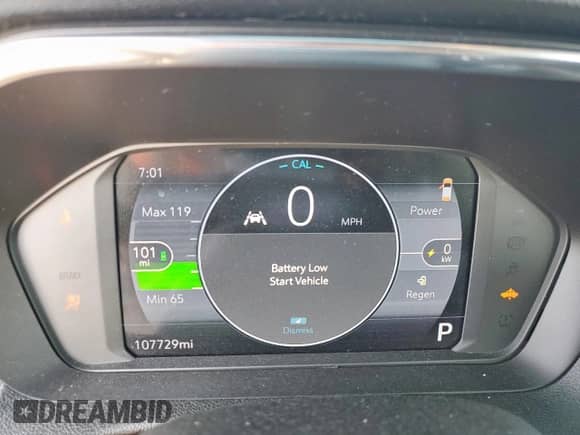 2022 Chevrolet Bolt EV 2LT с VIN 1G1FX6S09N4127876, выставлен на аукционе Copart как лот 67640445 с пробегом 107 729 миль миль и Списание • Salvage title. История ставок и продаж доступна на DreamBid. Изображение 9.